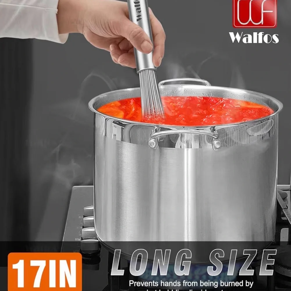 Walfos Whisk Large Heavy Duty Professional Stainless Steel Wire Whisk